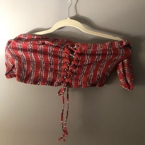 Lottie Moss crop top